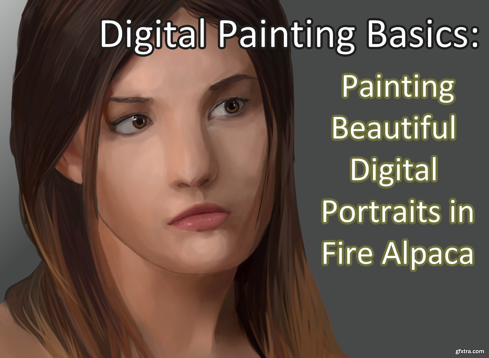 Digital Painting Basics Painting Beautiful Digital Portraits In Fire