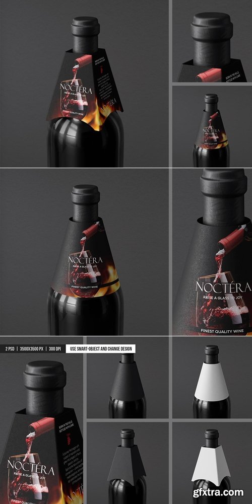 MockupCloud - Bottle Neck Collar Mockup