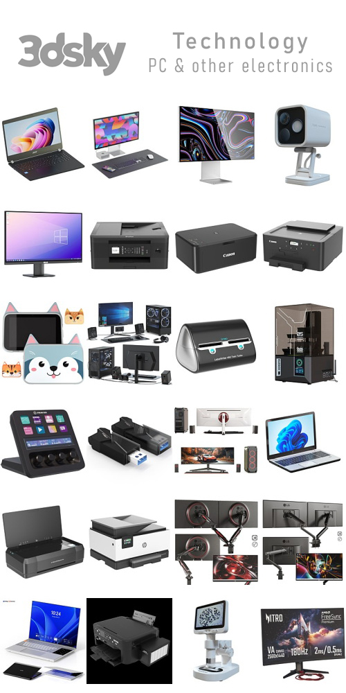 3DSky - Technology - PC & other electronics 3DSky - Technology - PC & other electronics