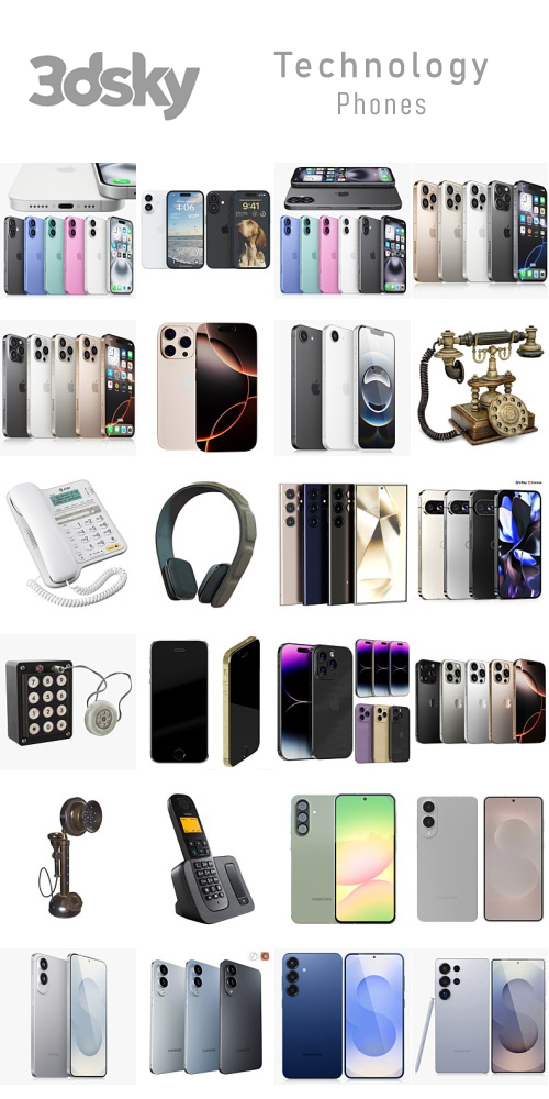 3DSky - Technology - Phones 3DSky - Technology - Phones