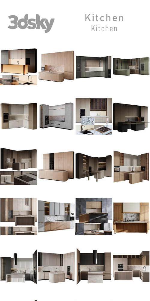 3DSky - Kitchen - Kitchen Part 1 3DSky - Kitchen - Kitchen Part 1