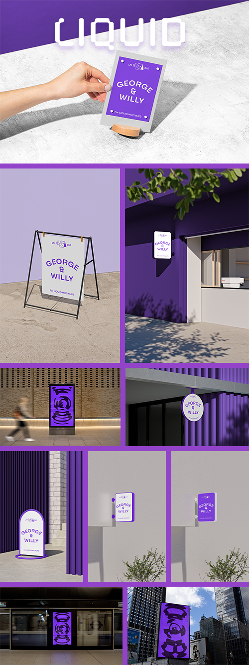 Liquid Mockup Collections Liquid Mockup Collections