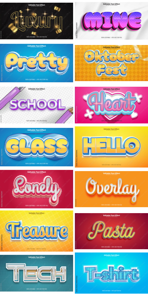 Editable Text Effect In Modern Trend Style 8 500xAI Editable Text Effect In Modern Trend Style 8 500xAI