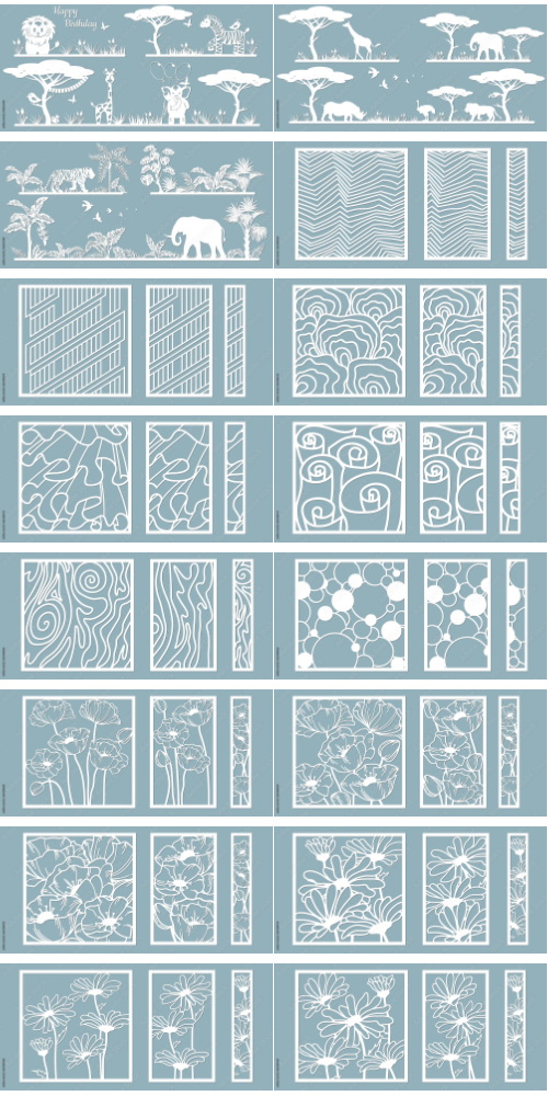 Laser Cutting Vector Cutout 1000xAI Laser Cutting Vector Cutout 1000xAI