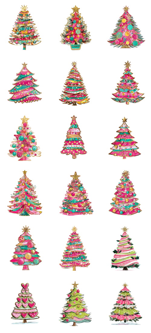 Christmas Tree Pretty Illustrations #8, 149xPNG Christmas Tree Pretty Illustrations #8, 149xPNG
