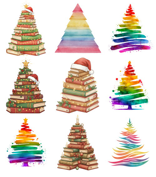 Christmas Tree Pretty Illustrations #12, 135xPNG Christmas Tree Pretty Illustrations #12, 135xPNG