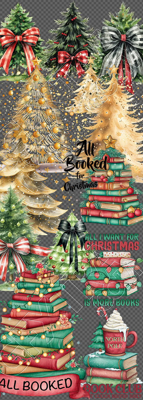 Christmas Tree Pretty Illustrations #18, 49xPNG Christmas Tree Pretty Illustrations #18, 49xPNG