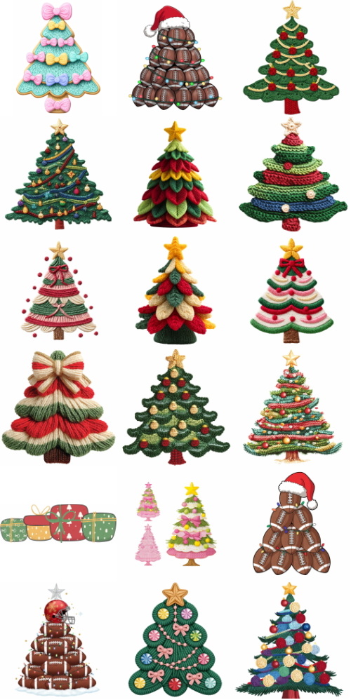 Christmas Tree Pretty Illustrations #20, 118xPNG Christmas Tree Pretty Illustrations #20, 118xPNG