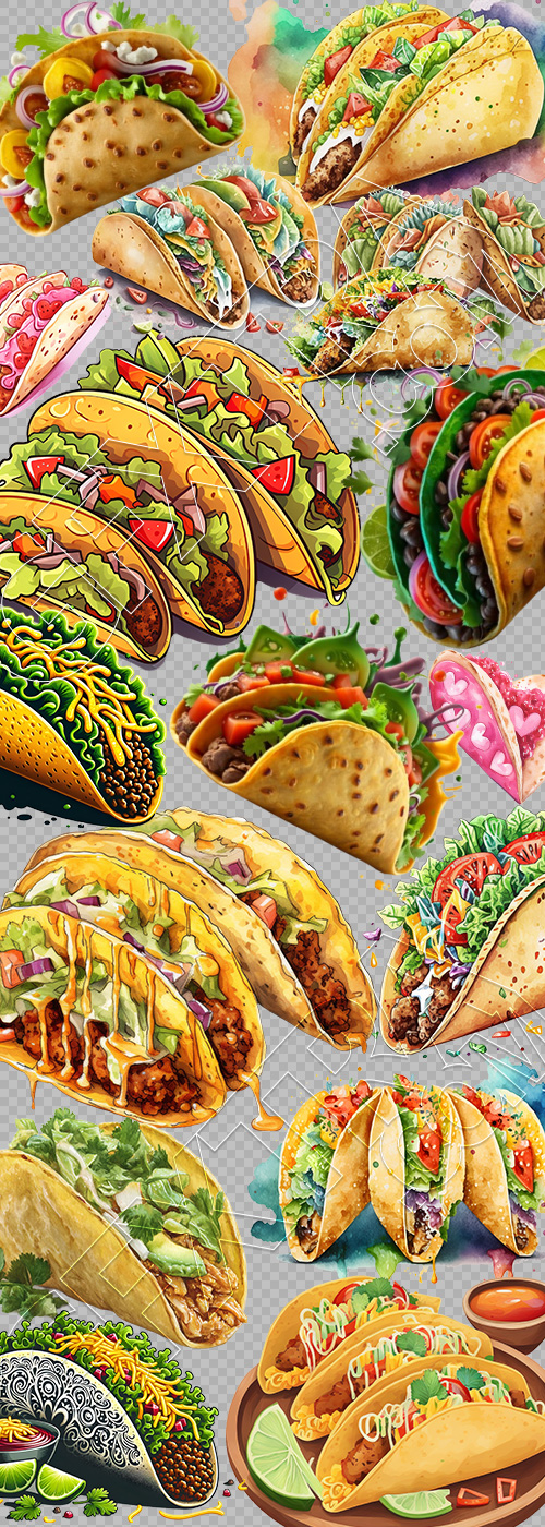 Taco Tortilla Food Illustrations 112xPNG Taco Tortilla Food Illustrations 112xPNG