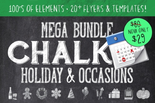 Mega Chalk Holiday Occasions Bundle 250230 Mega Chalk Holiday Occasions Bundle 250230