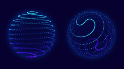 Digital Neural Network, Abstract Spheres & Grids of Dot Particles 28xAI Digital Neural Network, Abstract Spheres & Grids of Dot Particles 28xAI