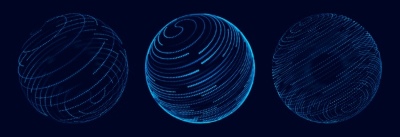 Digital Neural Network, Abstract Spheres & Grids of Dot Particles 28xAI Digital Neural Network, Abstract Spheres & Grids of Dot Particles 28xAI