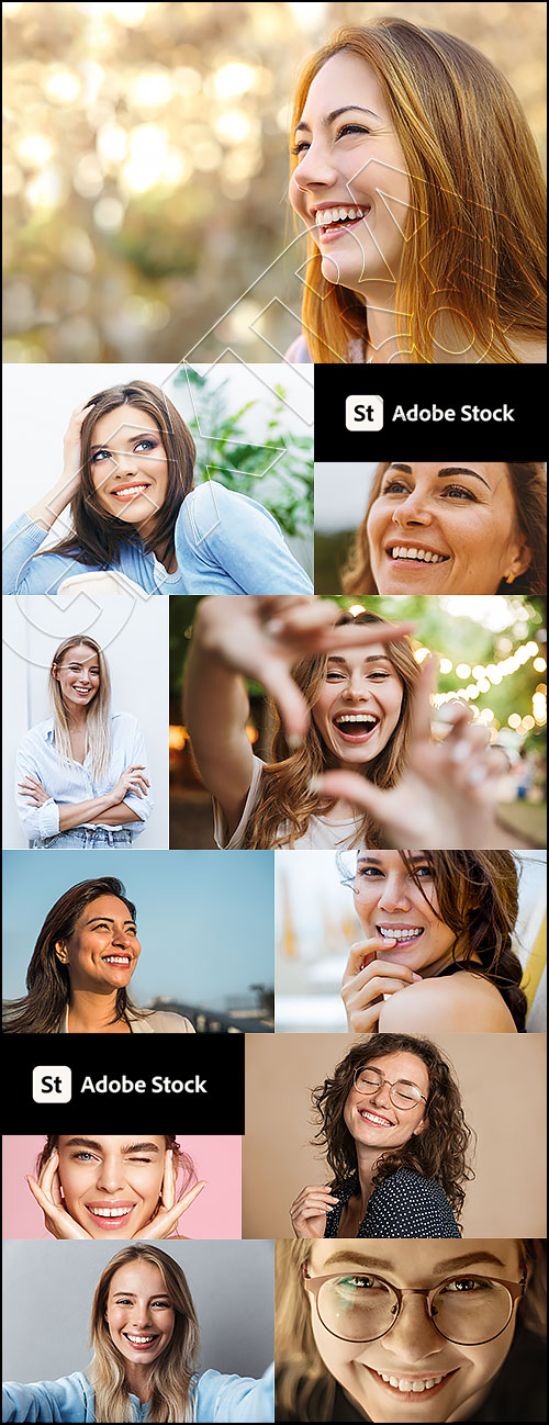 Smiling Faces Woman #1, 26xJPG Smiling Faces Woman #1, 26xJPG