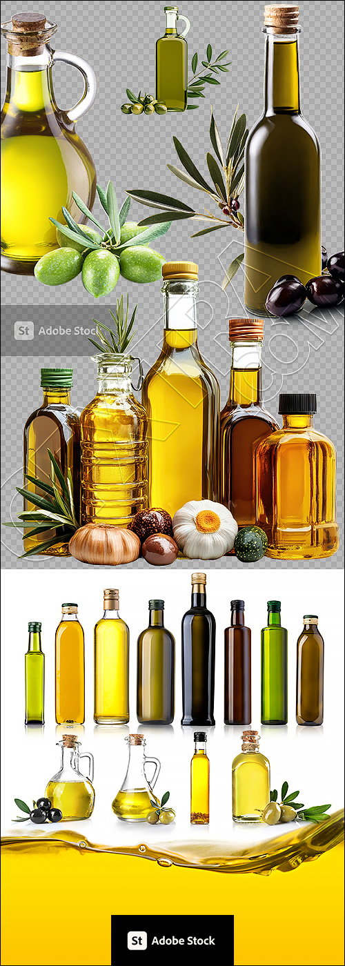 Olive Oil Bottle on White Background 8xPNG, 22xJPG Olive Oil Bottle on White Background 8xPNG, 22xJPG