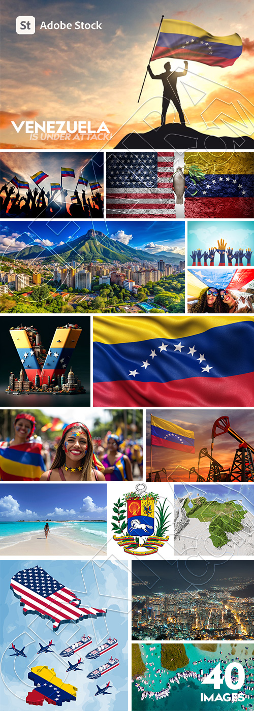 Venezuela is Under Attack! 27xJPEG, 13xAI Venezuela is Under Attack! 27xJPEG, 13xAI