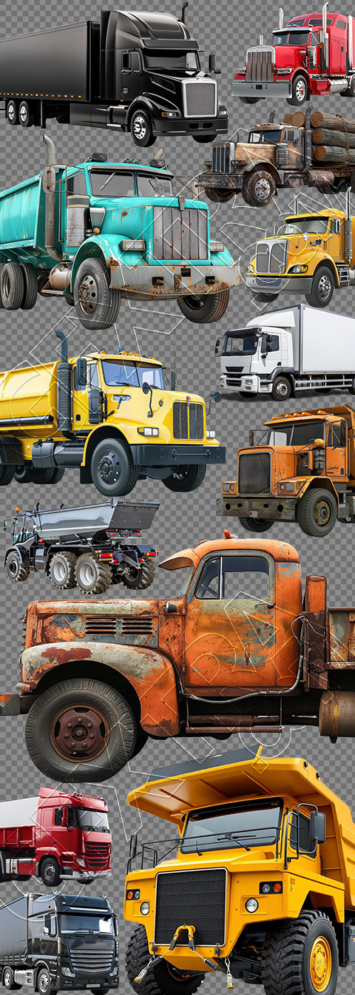 Truck 24xPNG, 3xJPEG Truck 24xPNG, 3xJPEG