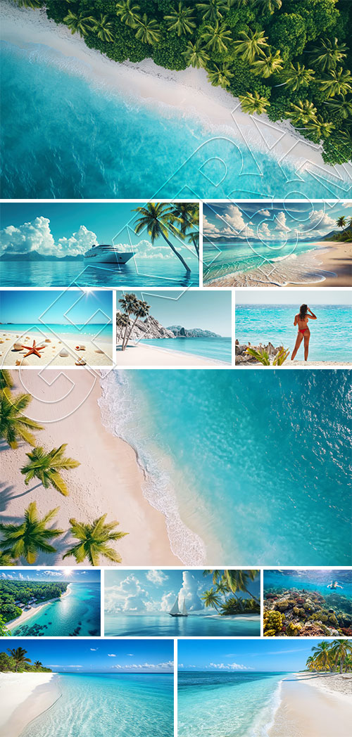 Turquase Seasides #2, 25xJPEG Turquase Seasides #2, 25xJPEG