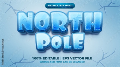 Winter, Ice & Snow Text Effects #1, 26xAI Winter, Ice & Snow Text Effects #1, 26xAI