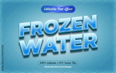 Winter, Ice & Snow Text Effects #1, 26xAI Winter, Ice & Snow Text Effects #1, 26xAI