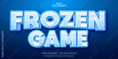 Winter, Ice & Snow Text Effects #1, 26xAI Winter, Ice & Snow Text Effects #1, 26xAI