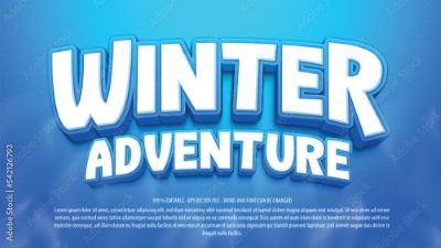 Winter, Ice & Snow Text Effects #1, 26xAI Winter, Ice & Snow Text Effects #1, 26xAI