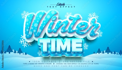 Winter, Ice & Snow Text Effects #2, 26xAI Winter, Ice & Snow Text Effects #2, 26xAI