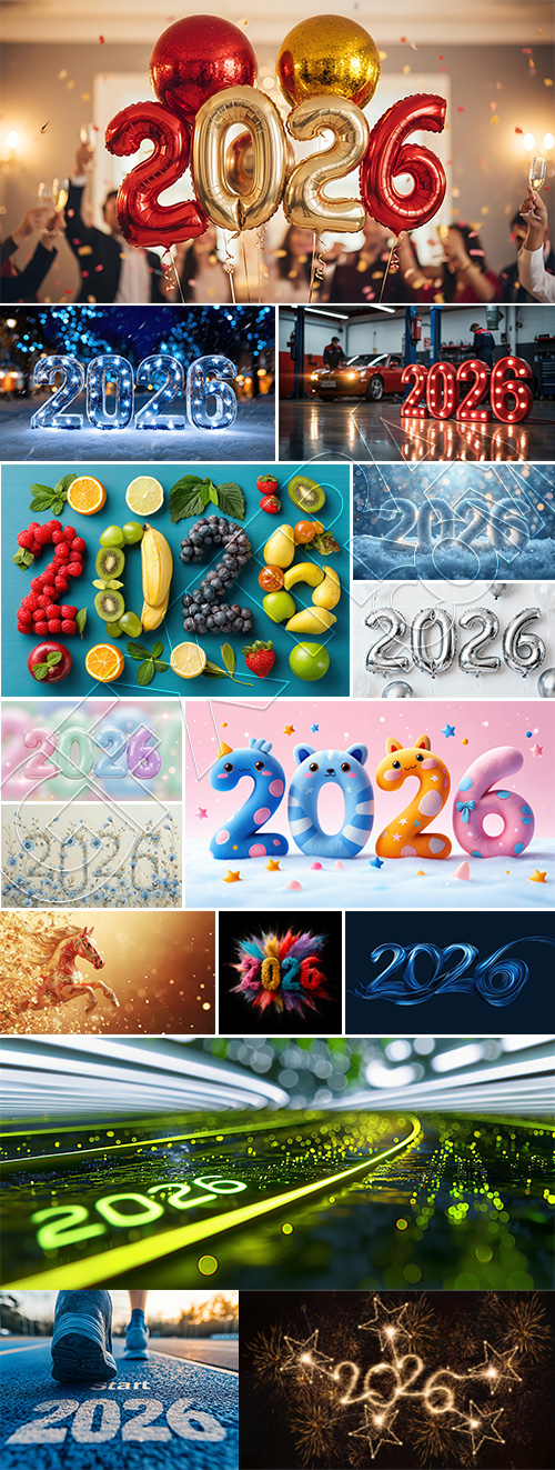 New Year 2026 Cool Backgrounds 34xJPEG New Year 2026 Cool Backgrounds 34xJPEG