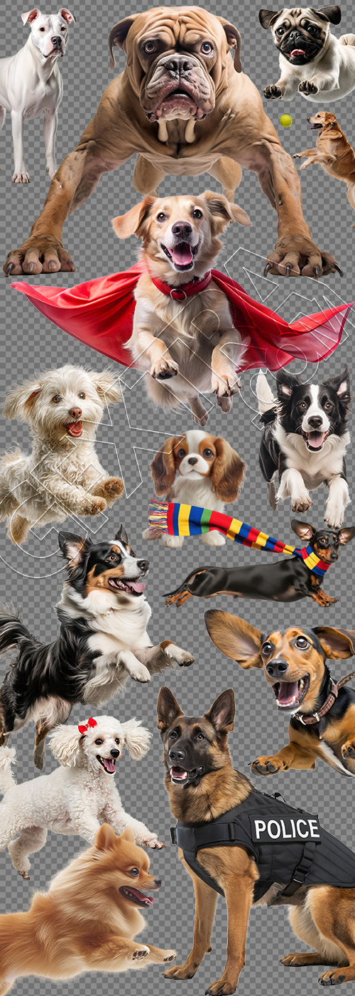 Dogs in Action 27xPNG Dogs in Action 27xPNG
