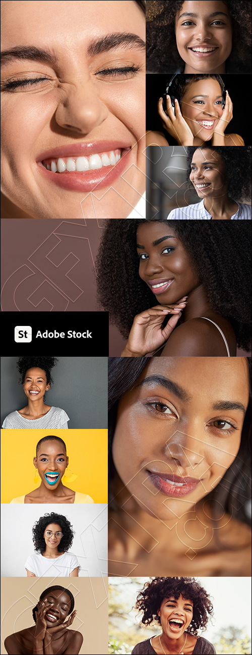 Smiling Faces Woman #2, 25xJPG Smiling Faces Woman #2, 25xJPG