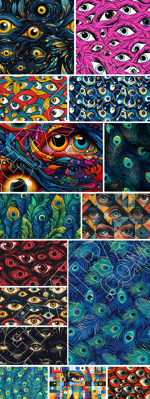 Seamless Eyes Art Images 30xJPEG Seamless Eyes Art Images 30xJPEG