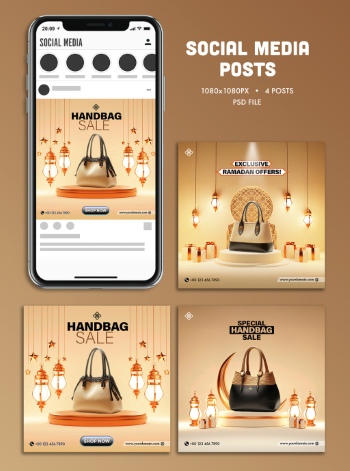 Ramadan Kareem & Eid Mubarak Templates #1, 29xPSDT Ramadan Kareem & Eid Mubarak Templates #1, 29xPSDT