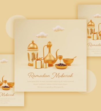 Ramadan Kareem & Eid Mubarak Templates #1, 29xPSDT Ramadan Kareem & Eid Mubarak Templates #1, 29xPSDT