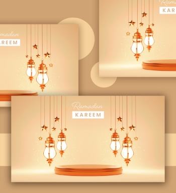 Ramadan Kareem & Eid Mubarak Templates #1, 29xPSDT Ramadan Kareem & Eid Mubarak Templates #1, 29xPSDT