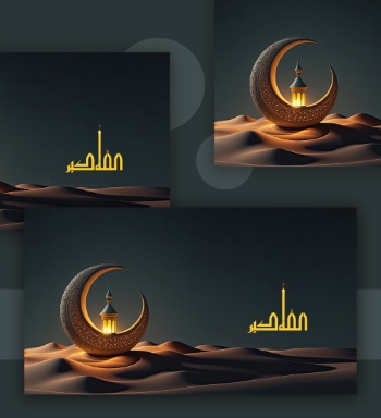 Ramadan Kareem & Eid Mubarak Templates #1, 29xPSDT Ramadan Kareem & Eid Mubarak Templates #1, 29xPSDT