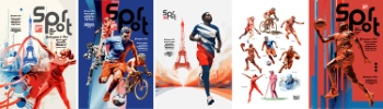 Sport Templates for Posters & Prints 26xAI Sport Templates for Posters & Prints 26xAI