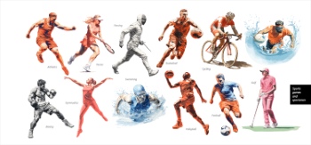 Sport Templates for Posters & Prints 26xAI Sport Templates for Posters & Prints 26xAI