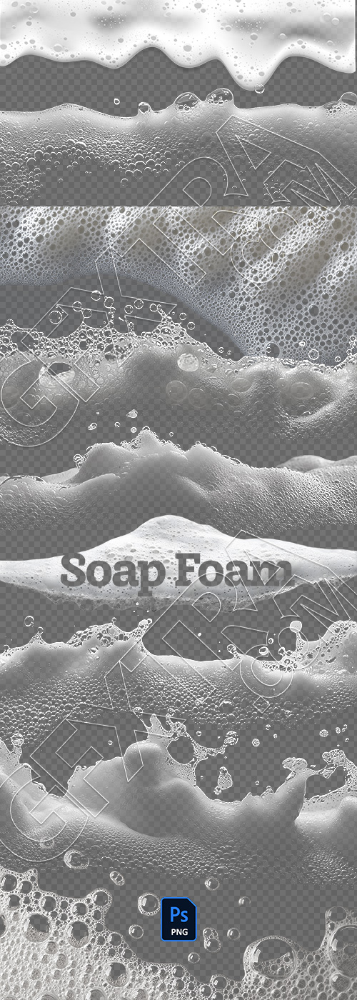 Soap Foam Transparent 25xPNG Soap Foam Transparent 25xPNG