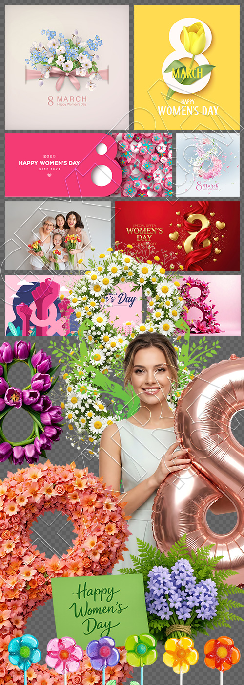 8 March Women's Day 18xAI, 7xPNG, 6xJPEG 8 March Women's Day 18xAI, 7xPNG, 6xJPEG