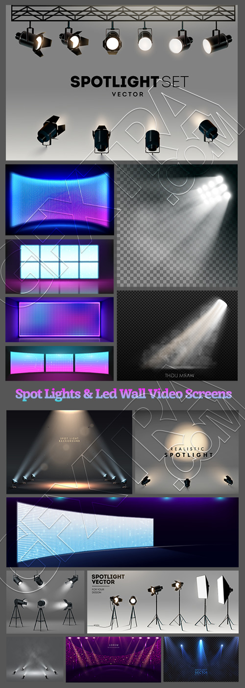 Spot Lights & Led Wall Video Screens 31xAI Spot Lights & Led Wall Video Screens 31xAI
