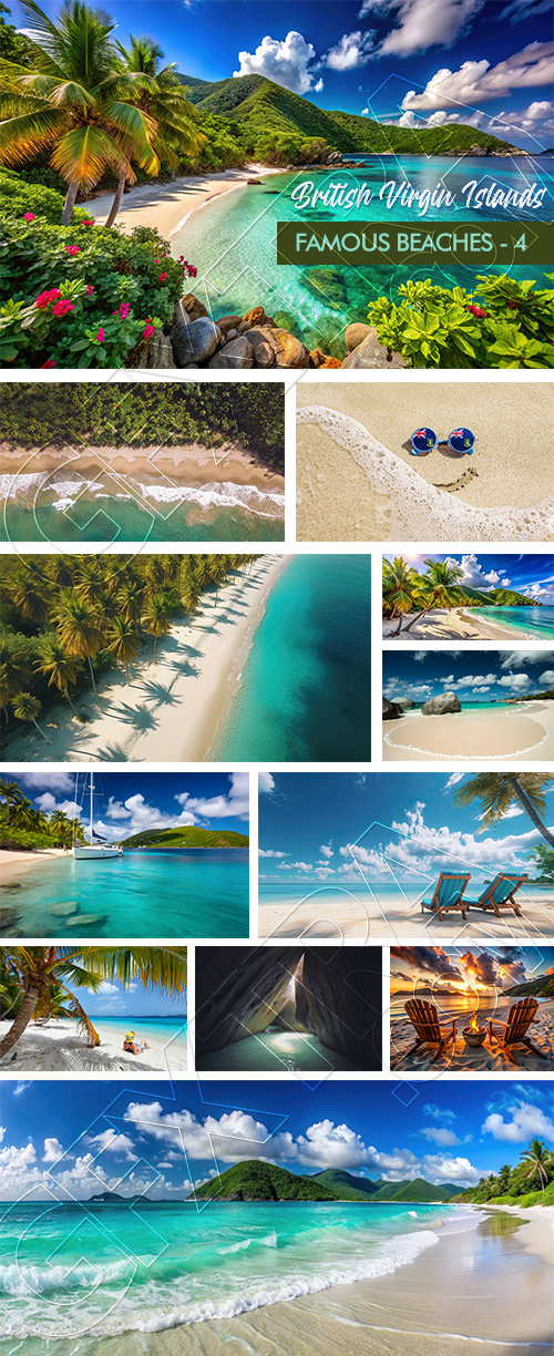 Famous Beaches #4, British Virgin Islands 26xJPEG Famous Beaches #4, British Virgin Islands 26xJPEG