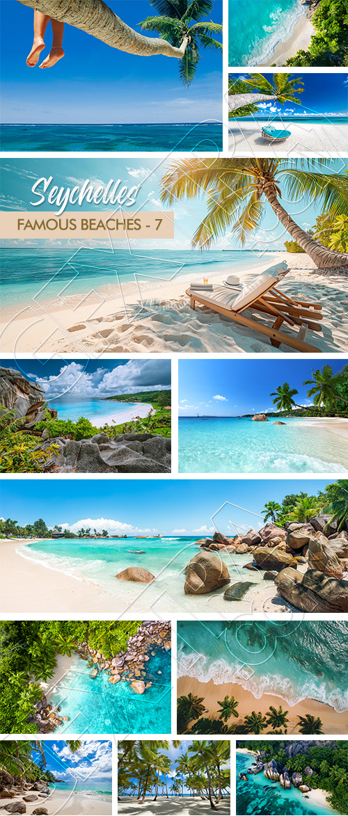 Famous Beaches #7, Seychelles 26xJPEG Famous Beaches #7, Seychelles 26xJPEG