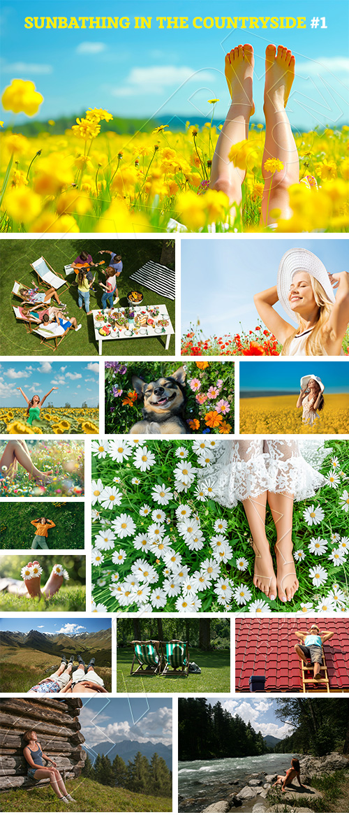 Sunbathing in the Countryside #1, 25xJPEG Sunbathing in the Countryside #1, 25xJPEG