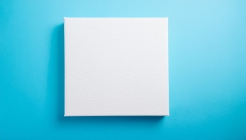 White Canvases on an Easel 25xJPEG White Canvases on an Easel 25xJPEG