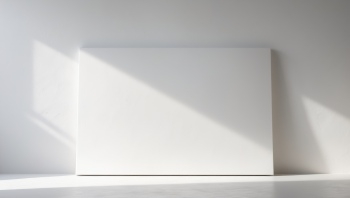 White Canvases on an Easel 25xJPEG White Canvases on an Easel 25xJPEG