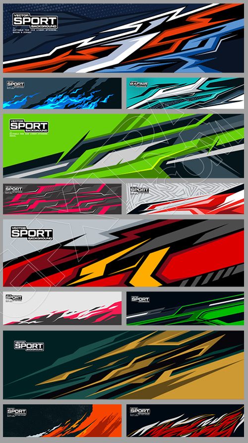 Car Side Stripes #2, 27xAI Car Side Stripes #2, 27xAI