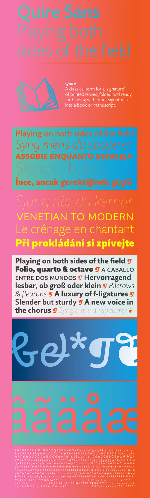 Quire Sans Font Family 20xOTF Quire Sans Font Family 20xOTF