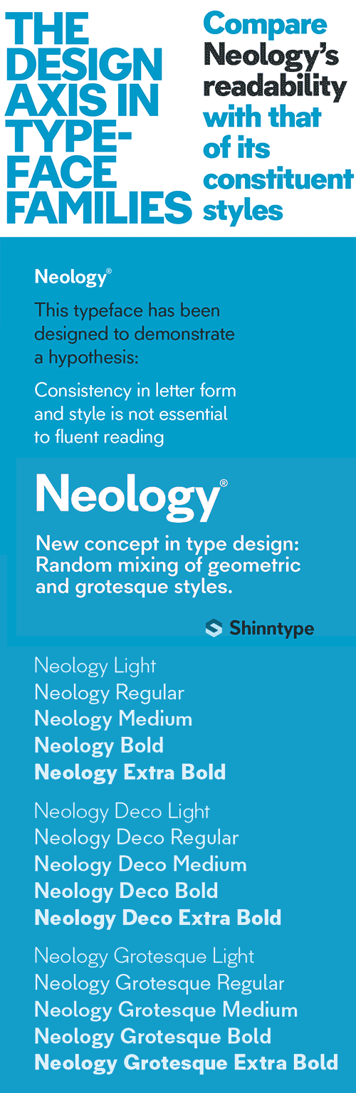 Neology - Designed for Fluent Reading 15xOTF Neology - Designed for Fluent Reading 15xOTF