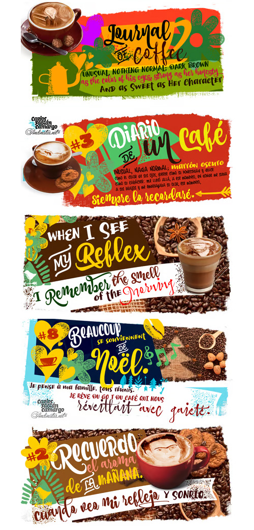 CoffeeBreak - Gestural Strokes for Calligraphy 7xOTF CoffeeBreak - Gestural Strokes for Calligraphy 7xOTF