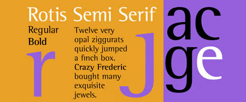 Rotis Semi Serif Font Family 12xOTF $290 Rotis Semi Serif Font Family 12xOTF $290
