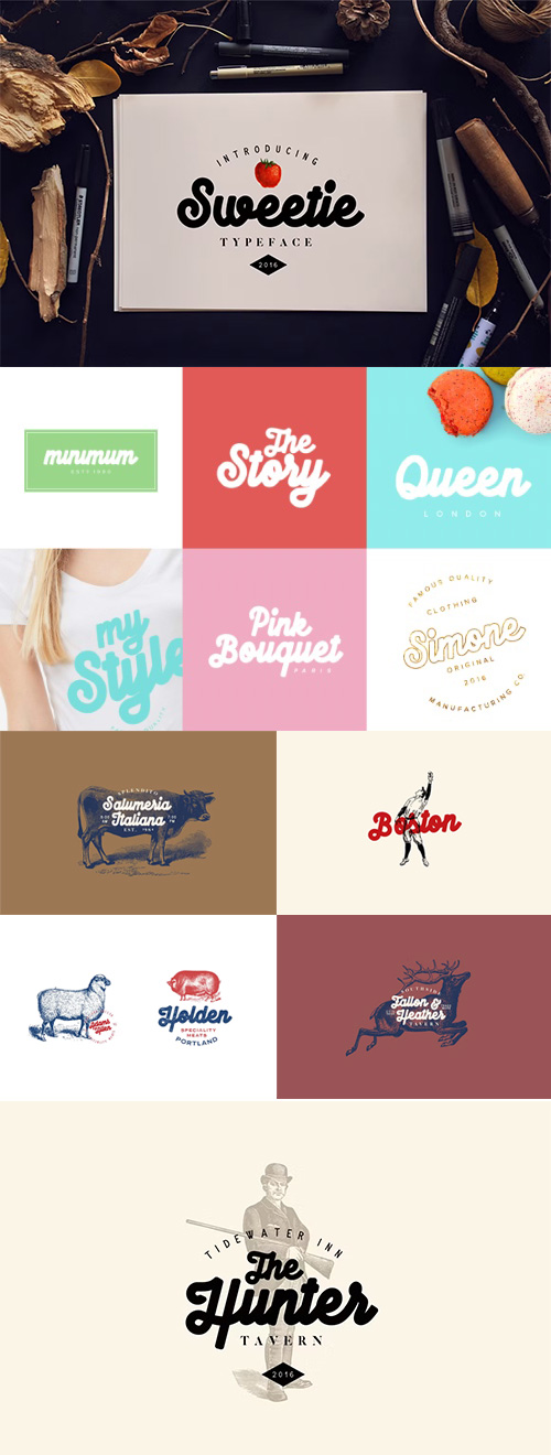 Sweetie Typeface OTF 1045962 Sweetie Typeface OTF 1045962